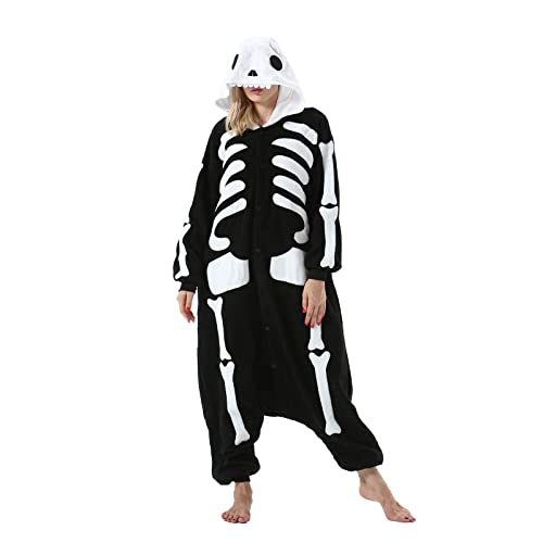 Onesie Jumpsuit Tier Ganzkörper Karneval kostüm Fasching Cosplay Persönlichkeiten Tierkostüm Herren Damen Erwachsene Onesies von Hstyle