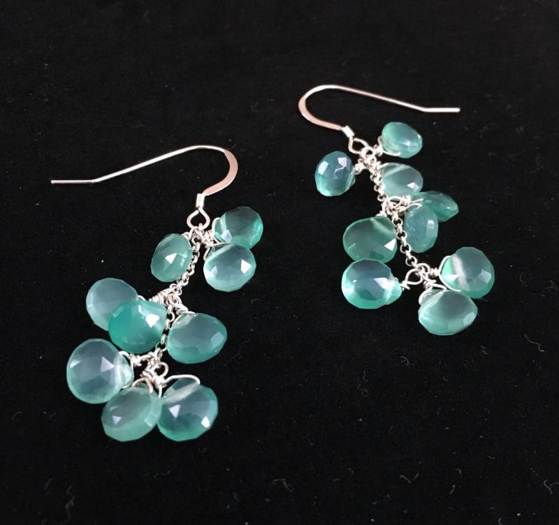 Baum Des Lebens - Sterlingsilber Und Chalcedon von HsuDesignStudio