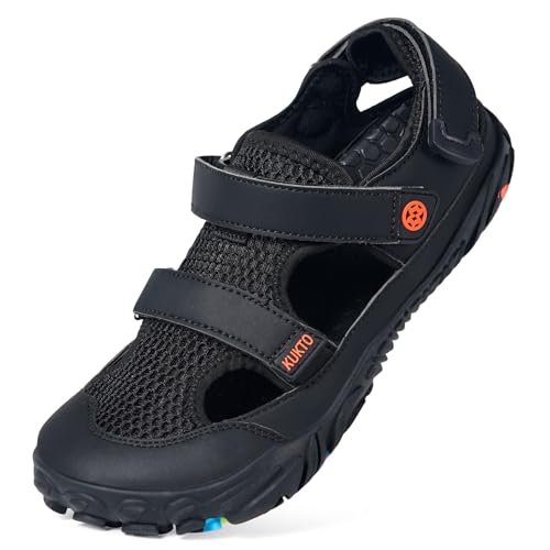 Hsyooes Herren Barfußschuhe Damen Sportsandalen Weit Strandschuhe Verstellbare Zehenschuhe Wasserschuhe Rutschfest Schnell Trocknend Surfschuhe Schwarz EU40=Hersteller 41 Hsyooes Herren Barfußschuhe Damen Sportsandalen Weit Strandschuhe Verstellbare Zehenschuhe Wasserschuhe Rutschfest Schnell Trocknend Surfschuhe Schwarz EU40=Hersteller 41 von Hsyooes