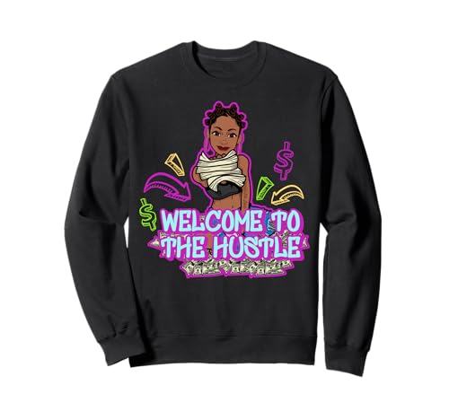 Willkommen bei Hustle Woman Black Queen Fun Melanin Sista Sweatshirt Willkommen bei Hustle Woman Black Queen Fun Melanin Sista Sweatshirt von Hu$tle $killz Shopp