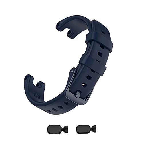 Huabao Armband Kompatibel mit Garmin Lily,Verstellbares Silikon Sport Strap Ersatzband für Garmin Lily Watch (Dunkelblau) von Huabao