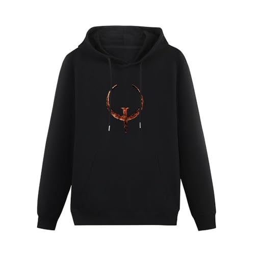 Huachenyu Quake Symbol Video Game Men's Black Hoodies Unisex Pullover Sweatshirts 3XL Huachenyu Quake Symbol Video Game Men's Black Hoodies Unisex Pullover Sweatshirts 3XL von Huachenyu