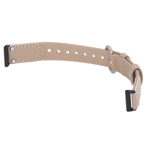 Huairdum Ersatz-Uhrenarmband, Schnellverschluss-Uhrenarmband aus Segeltuch, Schnelle Installation für Männer und Frauen für Fitness (Creme Aprikose) von Huairdum