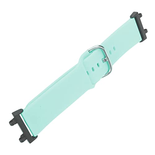 Huairdum Silikon-Uhrenarmband, Flexibler, Verstellbarer Smartwatch-Armband-Ersatz für Männer und Frauen für das Büro (Hellblau) von Huairdum