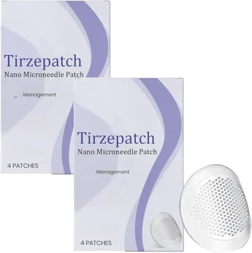 Honxi Niddk-Tirzepatide Nano Patch, Lmipki Niddk-Tirzepatide Nano-Mikronadel-Flicken, Mikronadel-Patches, tägliche Massage-Pflegepflaster für Frauen & Männer (2 Box) von Hualabo