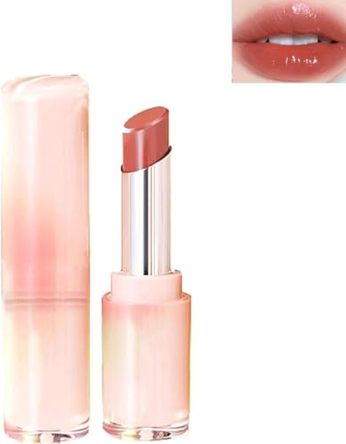 Juicy Lipstick, Plumping Lip Balm, Tinted Lip Balm, Jelly Plumping Lip Tint Lip Gloss Mirror Finish, Long Lasting Lip Stain Moisturizing Lipstick Lip Moisturizer (3#) von Hualabo