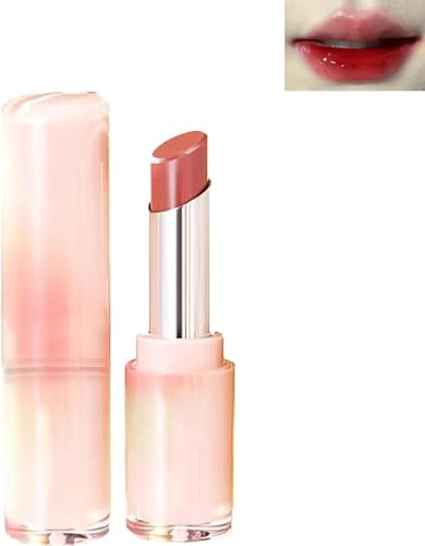 Juicy Lipstick, Plumping Lip Balm, Tinted Lip Balm, Jelly Plumping Lip Tint Lip Gloss Mirror Finish, Long Lasting Lip Stain Moisturizing Lipstick Lip Moisturizer (5#) von Hualabo