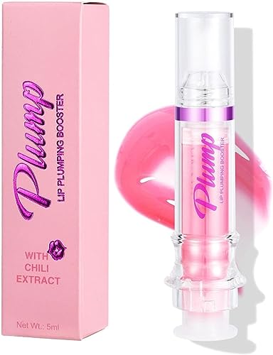 Lip Plumper Booster Gloss, Plump And Pout Lip Plumping Booster, Lip Plumping Booster Gloss, Lip Plumping Gloss, Moisturizing,Plumping for Women. (5#) von Hualabo