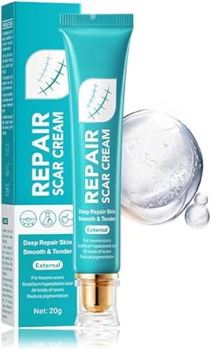 Repair Scar Cream, Scar Remover Cream for Men and Women, Skin Smoothing Firming and Fading, Deep Repair Skin Smooth Tender External All Kinds. (1) von Hualabo