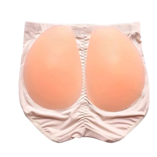 Huamengyuan Damen Shapewear Unterhose Bauchweg Miederhose Slip mit Silikon Po Pads Damen Miederpants gepolstert po Push up Butt Lifter gepolstertes Höschen Dicker Po-Lift Gesäßvergrößerer Slip von Huamengyuan