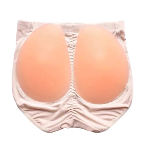 Huamengyuan Damen Shapewear Unterhose Bauchweg Miederhose Slip mit Silikon Po Pads Damen Miederpants gepolstert po Push up Butt Lifter gepolstertes Höschen Dicker Po-Lift Gesäßvergrößerer Slip von Huamengyuan