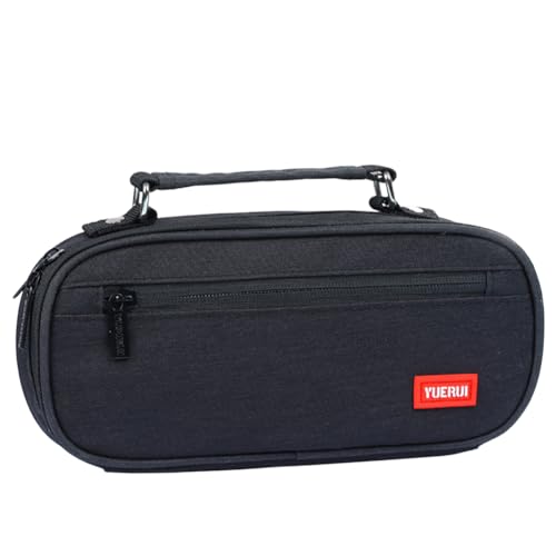 Huamengyuan Federmäppchen Federtaschen Mäppchen Etui Pencil Case Federmäppchen schreibwarentasche federmäppchen tascheschreibwarentasche einlagig mit Fach Bleistifttasche Segeltuch Stiftetasche von Huamengyuan