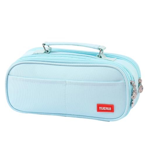 Huamengyuan Federmäppchen Federtaschen Mäppchen Etui Pencil Case Federmäppchen schreibwarentasche federmäppchen tascheschreibwarentasche für Duarable Schreibwaren Organizer Erwachsene Büro Geschenk von Huamengyuan