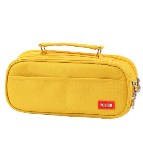 Huamengyuan Federmäppchen Federtaschen Mäppchen Etui Pencil Case Federmäppchen schreibwarentasche federmäppchen tascheschreibwarentasche für Duarable Schreibwaren Organizer Erwachsene Büro Geschenk von Huamengyuan