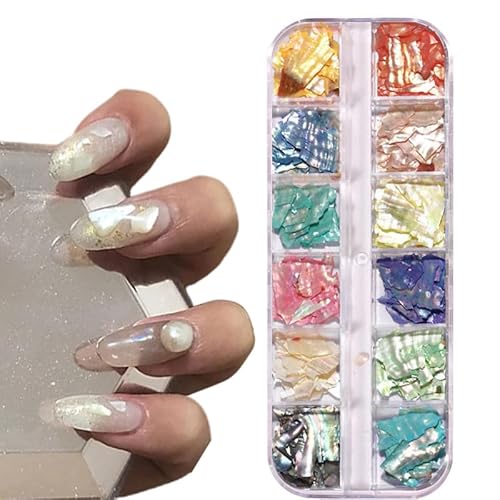 Huamengyuan Nagelsticker Nail Art Sticker Muschelflocken Muschelflocken Nagelzubehör gemischte Stile Muschel-Nageldekoration Nagel-Pailletten Für DIY Nagelperlen Armbänder Handy Huamengyuan Nagelsticker Nail Art Sticker Muschelflocken Muschelflocken Nagelzubehör gemischte Stile Muschel-Nageldekoration Nagel-Pailletten Für DIY Nagelperlen Armbänder Handy von Huamengyuan