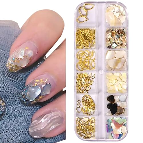 Huamengyuan Nagelsticker Nail Art Sticker Muschelflocken Muschelflocken Nagelzubehör gemischte Stile Muschel-Nageldekoration Nagel-Pailletten Für DIY Nagelperlen Armbänder Handy Huamengyuan Nagelsticker Nail Art Sticker Muschelflocken Muschelflocken Nagelzubehör gemischte Stile Muschel-Nageldekoration Nagel-Pailletten Für DIY Nagelperlen Armbänder Handy von Huamengyuan