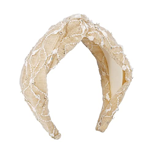 Haarband Breites Haarband Geknotet Für Kopfband Für Kopfbedeckung Kopfbedeckung Haarschmuck Für Tochter Frauen Stirnband von Huaqgu