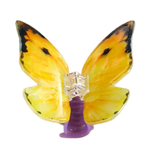 Stilvoller Haarschmuck Schmetterlings Haarspange Einzigartige Haarklammer Eleganter Haargreifer Acryl Haarschmuck Für Modeliebhaber von Huaqgu