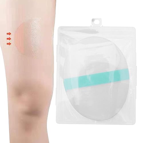 12 Stück Oberschenkel-Innen-Anti-Scheuer-Aufkleber, Transparentes Oberschenkel-Klebeband, Inneres Oberschenkel-Anti-Verschleiß-Patch, Selbstklebendes Einweg-Scheuerschutz-unsichtbares Hautband von Huasean