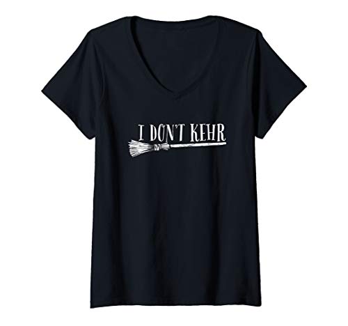Damen Lustiges Sarkasmus Humor Outfit I Don't Kehr T-Shirt mit V-Ausschnitt Damen Lustiges Sarkasmus Humor Outfit I Don't Kehr T-Shirt mit V-Ausschnitt von Huasmeister Putzfrau Besten Shirts & Geschenke