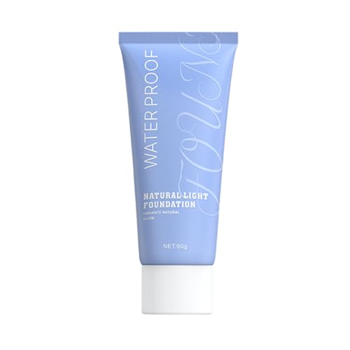 Huayeex Natürliches Make-up Foundation,Mattierender wasserfester Flüssig-Foundation - Foundation Kosmetik Make-up für Frauen für Alltag Urlaub Dating Reisen von Huayeex