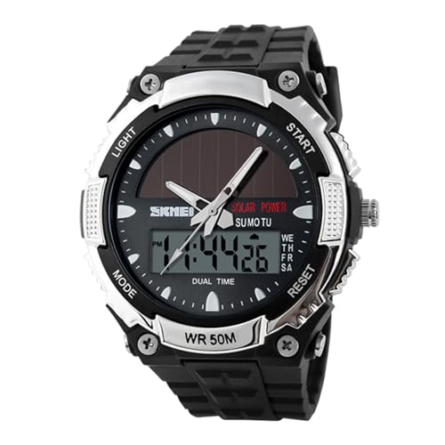 Huayeex Solarsonnenuhr - Modische Herrenuhren - Digitale Armbanduhr Für Freizeit Fitness Arbeit Geburtstag Huayeex Solarsonnenuhr - Modische Herrenuhren - Digitale Armbanduhr Für Freizeit Fitness Arbeit Geburtstag von Huayeex