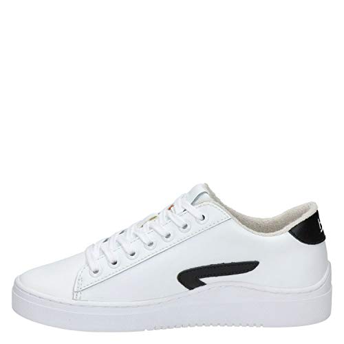 HUB Damen Sneaker HOOK-Z LW Weiß Glattleder 38 von Hub