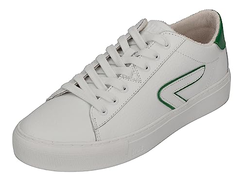 Hub Footwear Herren Sneakers Hook 22 L31 - White Green, Größe:43 EU von Hub
