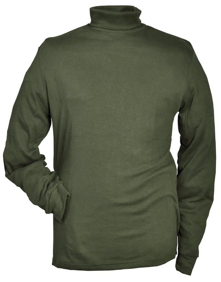 Hubertus® Hunting Rollkragenpullover Rollkragen Jagdpullover oliv Ansitzpullover Winterpullover Oefele Jagd von Hubertus® Hunting