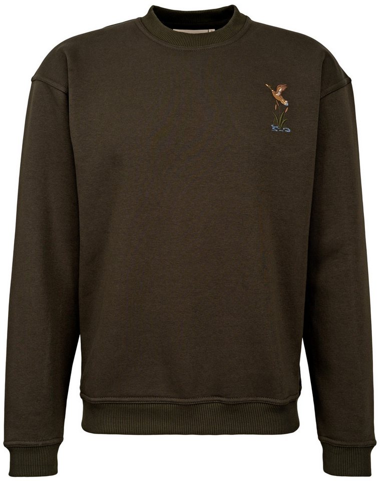 Hubertus® Hunting Rundhalspullover Jagdpullover mit Motiv Winterpullover Ansitzpullover von Oefele Jagd von Hubertus® Hunting