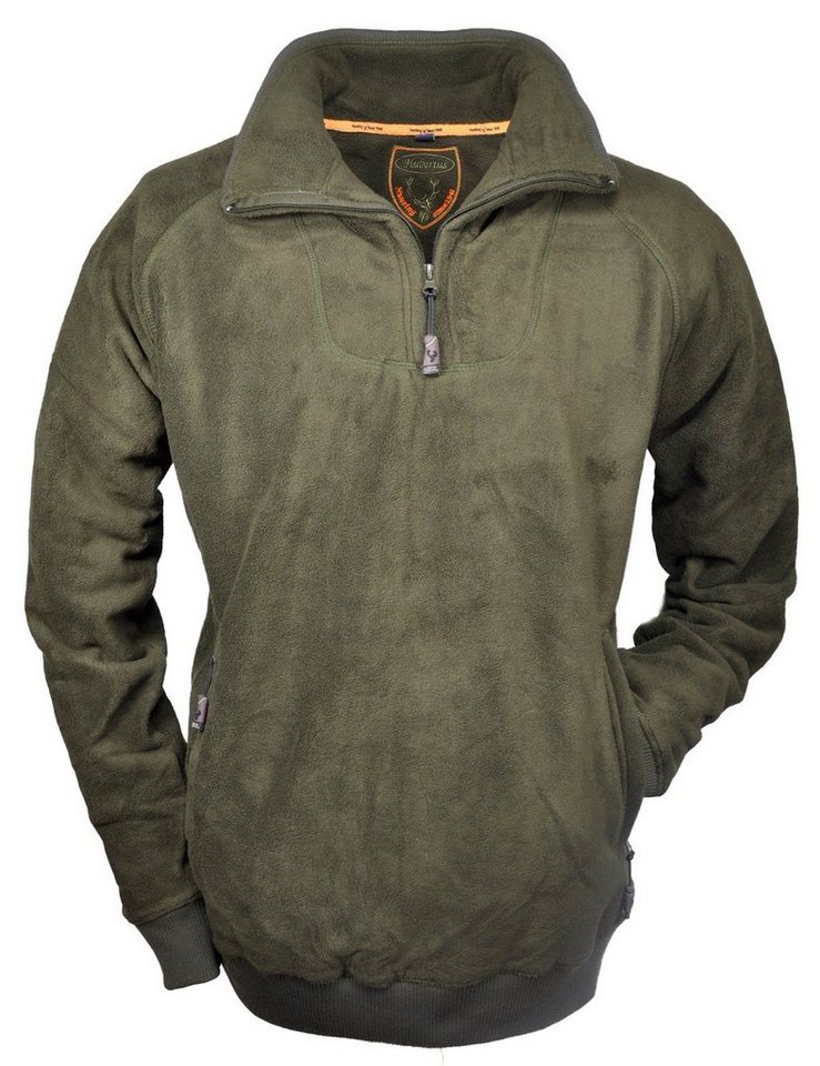 Hubertus® Hunting Troyer Fleece-Troyer Fleecepullover Jagdpullover Ansitzpullover Oefele Jagd von Hubertus® Hunting