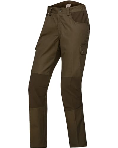 Hubertus Canvas Sommer Hose mit Stretch Besätzen Jagdhose Outdoor Wandern (25) von Hubertus