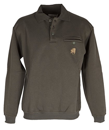 Hubertus Herren Sweatshirt 10223990 Oliv 1007 Größe 4XL Hubertus Herren Sweatshirt 10223990 Oliv 1007 Größe 4XL von Hubertus