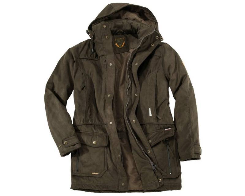 Hubertus Winterjacke Hubertus XXL Jagdjacke Schwarzwald dunkelbraun von Hubertus