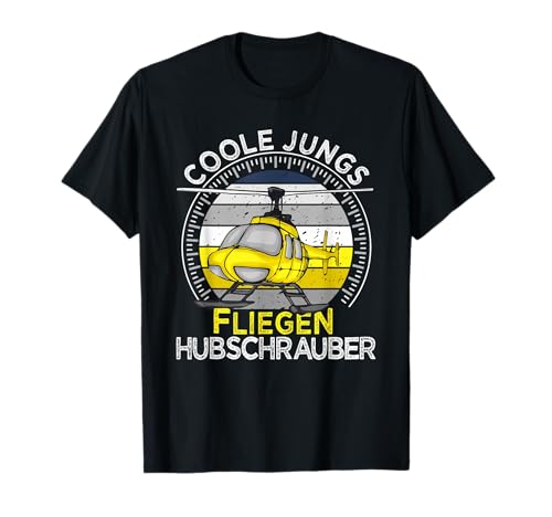 Coole Jungs fliegen Hubschrauber Kinder Hubschrauberpilot T-Shirt Coole Jungs fliegen Hubschrauber Kinder Hubschrauberpilot T-Shirt von Hubschrauber Pilot Helikopter Kindergeburtstag