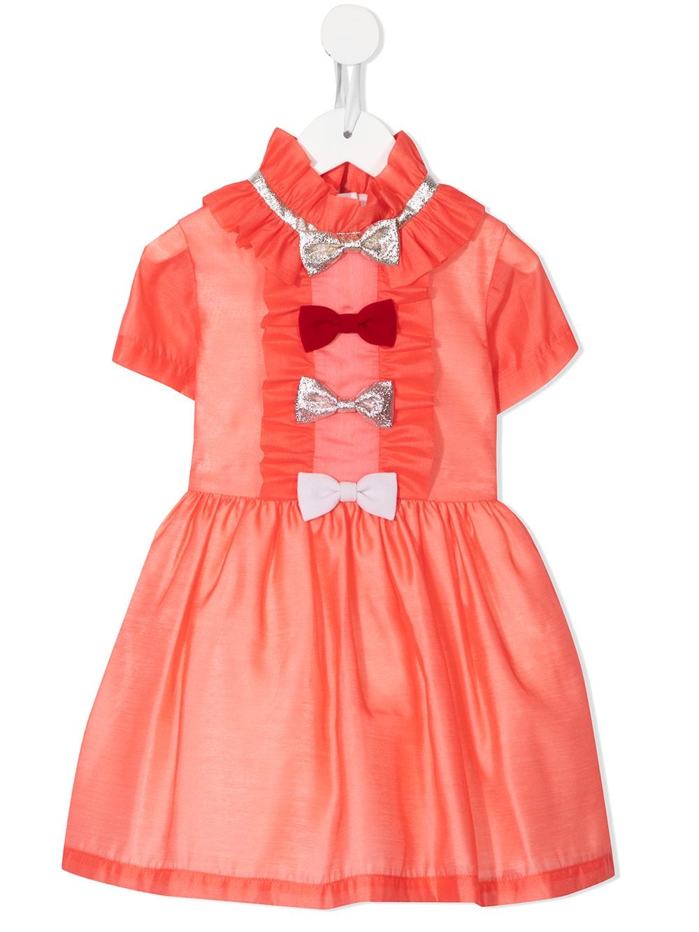 Hucklebones London Kleid mit Schleife - Rot von Hucklebones London