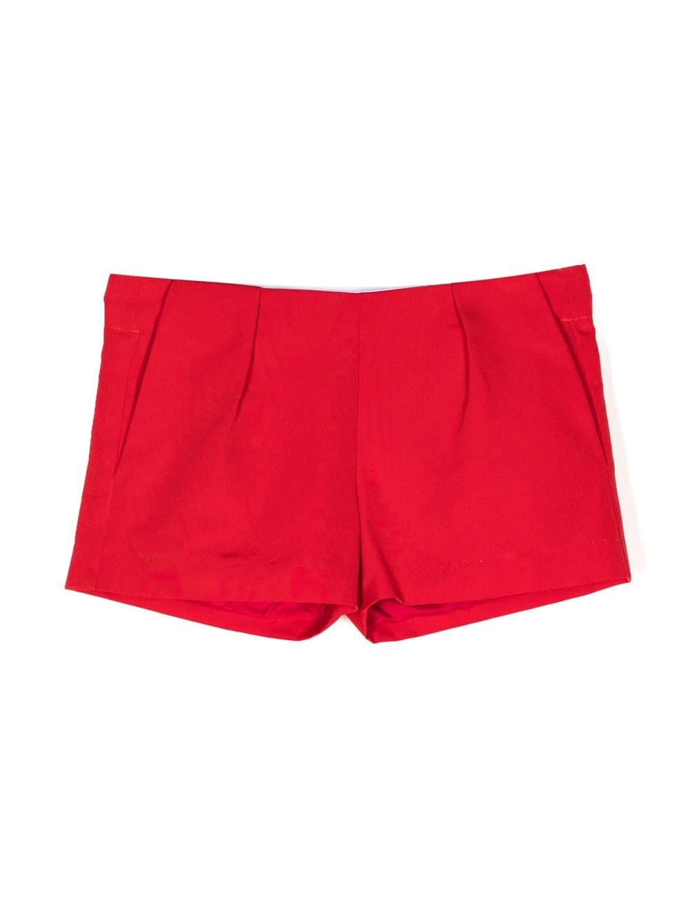 Hucklebones London Klassische Bundfaltenshorts - Rot von Hucklebones London