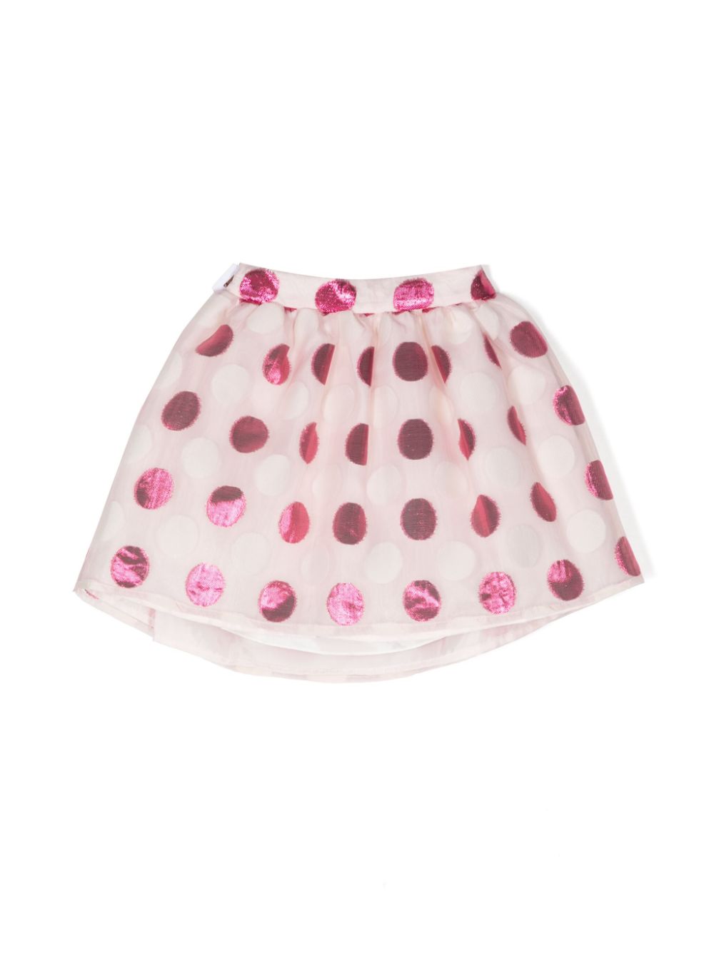 Hucklebones London Faltenrock mit Polka Dots - Rosa von Hucklebones London