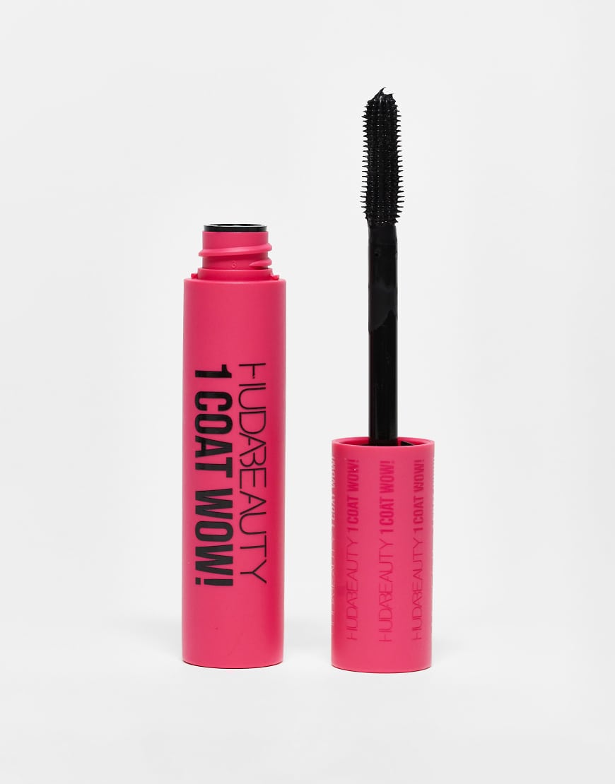Huda Beauty - 1 Coat WOW! Extra Volumizing and Lifting - Wimperntusche-Schwarz Huda Beauty - 1 Coat WOW! Extra Volumizing and Lifting - Wimperntusche-Schwarz von Huda Beauty