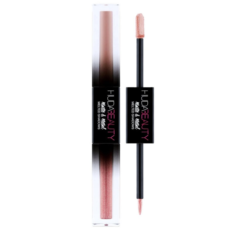 Huda Beauty Augen-Make-Up-Set Matte & Metal Flüssiger Lidschatten Cinnamon Toast 4 ml Huda Beauty Augen-Make-Up-Set Matte & Metal Flüssiger Lidschatten Cinnamon Toast 4 ml von Huda Beauty