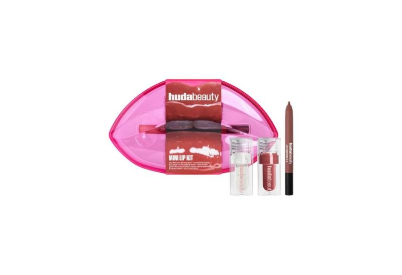 Huda Beauty Lippenstift-Set MINI LIP KIT, 3-tlg., Reiseset, Geschenkset von Huda Beauty