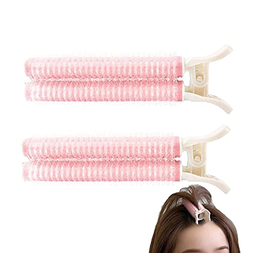 Volumizing Hair Clips,Root-Volume-Clips,Volumizing Hair Root Clips 2 Stück Wurzelhebeklammern Curl Keeper Clips Hair Roots Self-Grip Haarspangen für Frauen und Mädchen DIY Styling Curling Tools von Hudhowks