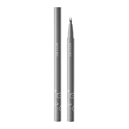 Wimpernstift mit doppelter Spitze - Unterer Wimpernstift | Flüssiger Eyeliner Super Slim Eyeliner Natürlicher unterer Wimpernstift für Augen-Make-up Hudhowks von Hudhowks