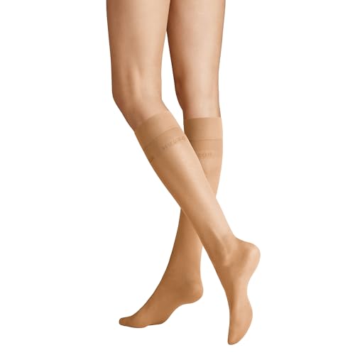 HUDSON Damen Kniestrümpfe Glamour 20 transparenter Glanz 20 DEN Skin 0014 35/38 von Hudson