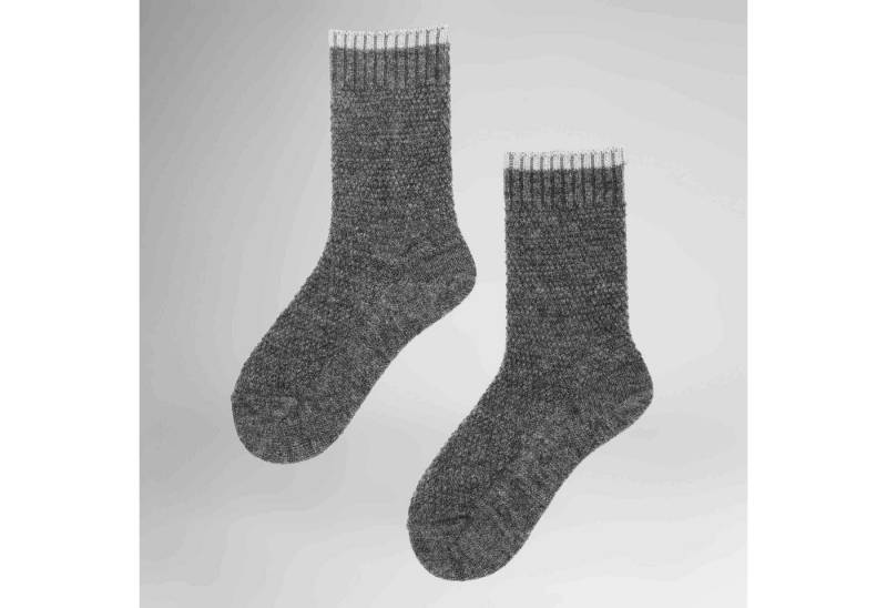Hudson Basicsocken Bubble (1-Paar) Socken mit Perlfang-Muster von Hudson