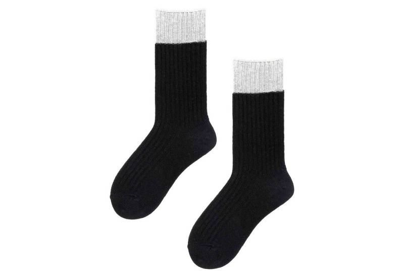 Hudson Basicsocken Cosmic Block (1-Paar) Socken mit Ripp-Struktur von Hudson
