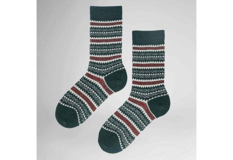 Hudson Basicsocken Fancy Nordic (1-Paar) Socken mit Norweger-Muster von Hudson