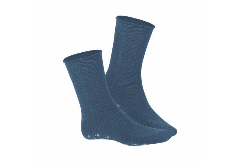 Hudson Basicsocken Homepads (1-Paar) Herren Kuschelsocken mit weichem Vollplüsch und Anti-Rutsch-Sohle von Hudson