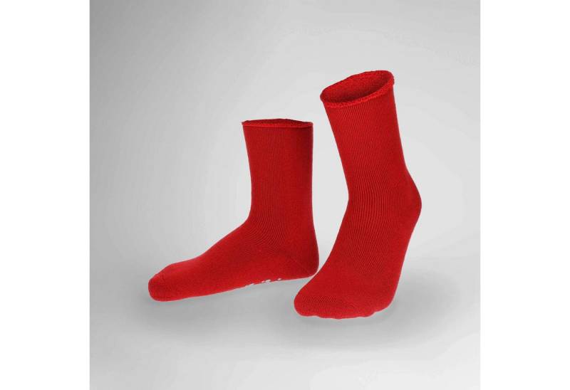 Hudson Basicsocken Homepads (1-Paar) Herren Kuschelsocken mit weichem Vollplüsch und Anti-Rutsch-Sohle von Hudson