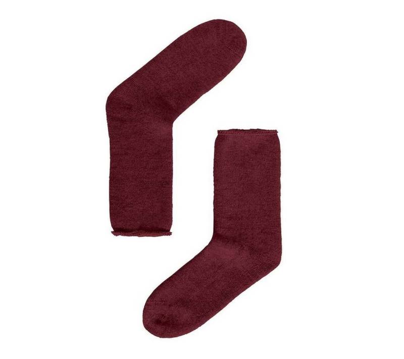 Hudson Basicsocken Homesocks (1-Paar) Wärmende Kuschelsocken mit weichem Vollplüsch von Hudson